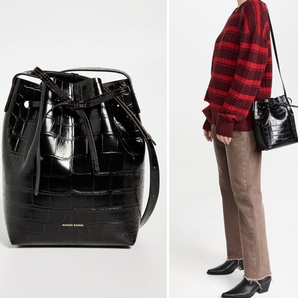 Mansur Gavriel Mini Bucket Bag - Picture 1 of 8